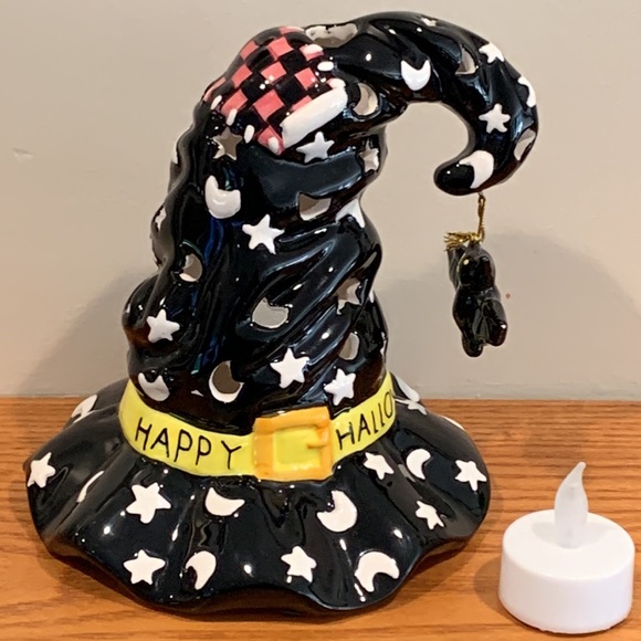 Halloween Alley Other - Halloween Witches Hat votive lantern